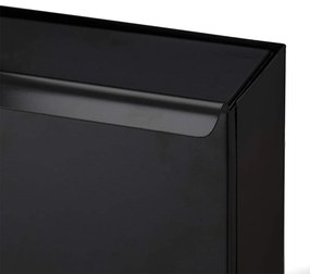 Galeata pentru cenusa cu lopata Pentru semineu/gratar Metal Negru