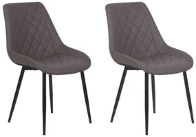 Set 2 buc. scaune pentru sufragerie Masar (maro închis). 1009932