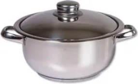 Oala inox cu capac ZLN7239, COCINERA,diametru 20 cm,capacitate 2L