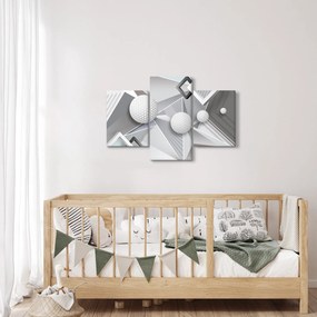 Tablou geometric abstract (90x60 cm)