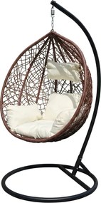 Scaun suspendat maro KOKON cu suport