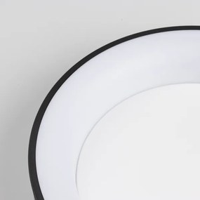 Plafonieră LED dimabilă LED/40W/230V 3000-6500K neagră Brilagi + telecomandă