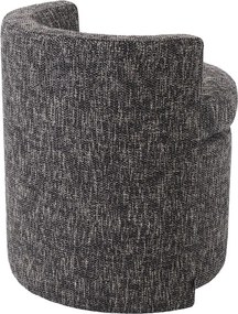 Fotoliu design LUX Arcadia, cambon negru 115326 HZ