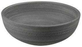 Chiuvetă gri rotundă din ceramică ø 41 cm Priori – Sapho
