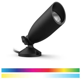WiZ - Spot LED RGBW 4W 12V IP65 dimabil Wi-Fi pentru exterior