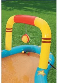 Piscina gonflabila pentru copii, de joaca, cu tobogan, 435x213x117 cm, bestway lil' champ