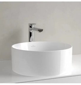 Pachet lavoar pe blat Villeroy&amp;Boch Collaro si baterie Kludi Zenta SL, 4A184001+482560565