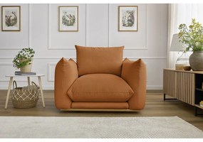 Fotoliu portocaliu Ernest – Bobochic Paris
