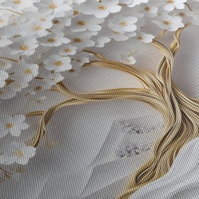 Tablou – Arborele vieții 3D plin de flori (90x60 cm)