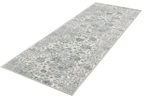 Covor tip traversă albastru prăfuit 80x250 cm Sensi Tris – FD