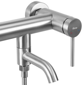 Baterie pentru cadă REA Clif Brush Nickel
