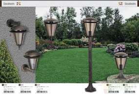 Stalp exterior H-39,8cm, IP44, negru Stockholm 8427 RX