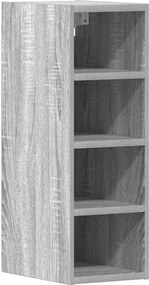 vidaXL Dulap suspendat “Riga”, gri sonoma, 20x29,5x60 cm