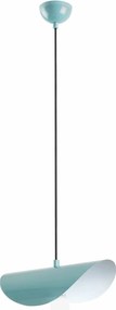 Lustra EGER, turcoaz, metal, 30x20x17-106 cm