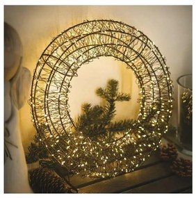 Decorațiune LED de Crăciun, 480 LED, 230 V, diametru 38 cm