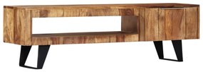 vidaXL Comodă TV, 140 x 30 x 40 cm, lemn masiv de acacia