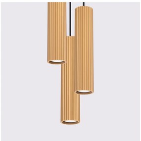 Lustră aurie ø 19,5 cm Gleam – Sollux