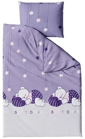 Lenjerie de pat pentru copii Culoare violet, SWEET DREAM