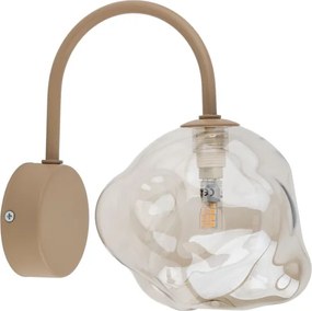 Brilagi - Lampă de perete VULCANO 1xG9/8W/230V bej/bej fumuriu