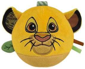 Disney Regele Leu figura de minge din pluș, zornăitoare pentru bebeluși Clementoni