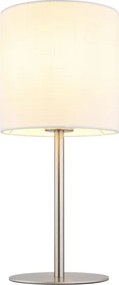 Globo 21440W - Lampă de masă BENSON 1xE27/40W/230V albă