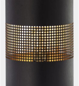 Lampă de masă BOGART 1xE27/15W/230V neagră/aurie