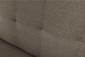 Canapea extensibilă, material gri-maro taupe, OTISA
