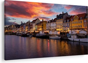 Tablou - Nyhavn, Copenhaga (90x60 cm)