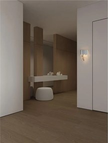 Aplica de perete stil elegant MAGNOLIA crom