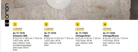 Aplica de exterior stil contemporan IP44 LUMINA negru/alama