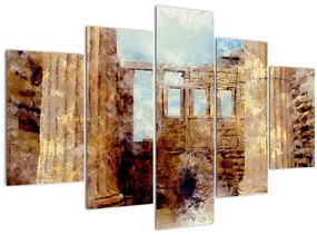 Tablou - Erechtheion, Atena, Grecia (150x105 cm)