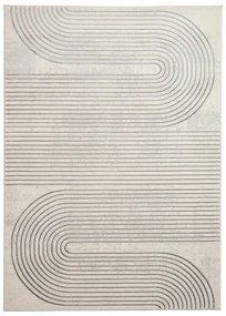 Covor gri deschis/crem 200x290 cm Apollo – Think Rugs