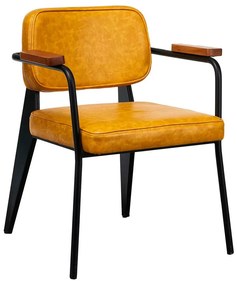 Scaun tapitat pentru living Ergo, Heinner, 62x60x78 cm