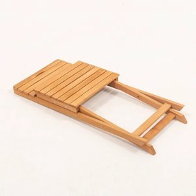 Set de balcon din fag cu perne