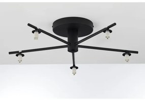 Jupiter 2049 - Lustră aplicată PRATO 5xG9/14W/230V negru/alb