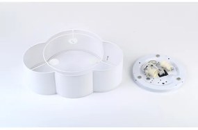 Brilagi - Plafonieră pentru copii NIMBUS MINI 2xE27/15W/230V 31x43 cm albă