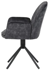 Set de scaune de sufragerie HC-511 BK4, 2 buc.