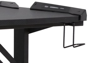 Birou PC Sigmund, negru