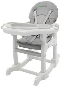 Scaun de masa 3 in 1 Ecotoys HC-223 Gri