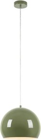 Markslöjd 108988 - Lampă suspendată pe cablu POP 1xE27/40W/230V, diam. 28 cm, verde