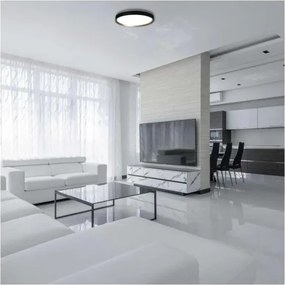 Plafonieră LED dimmabilă ILVI LED/45W/230V 2700-6500K Ø 50 cm negru/alamă + telecomandă inclusă