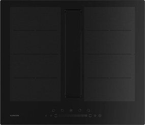 Klarstein Chef-Fusion Down Air System plită cu inducție + hotă 60cm 598 m³/h capacitate evacuare EEC A