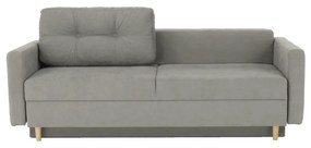 Canapea extensibilă, gri textil Queens, AURELIA