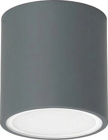 Ideal Lux - Spot exterior TECHO 1xGU10/20W/230V Ø 9 cm IP54 antracit