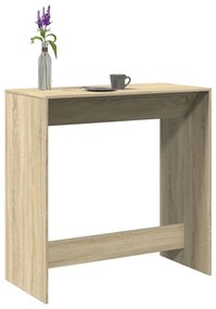 vidaXL Masă de bar, stejar Sonoma, 102x50x103,5 cm, lemn prelucrat