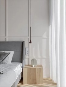 Pendul LED design minimalist NET maro