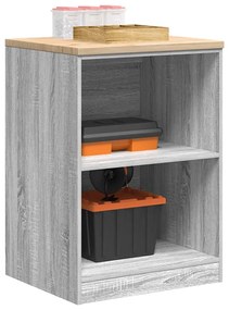 vidaXL Dulap depozitare garaj gri Sonoma 60x51x85 cm