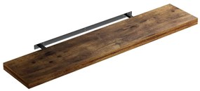 Poliță de perete FIGO+ consolă, 110cm, stejar închis Casaria