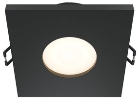 Spot incastrabil design tehnic IP65 Stark negru 8,4x8,4cm