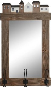 Oglindă de perete DKD Home Decor Maro Finisaj învechit 40 x 9 x 68 cm